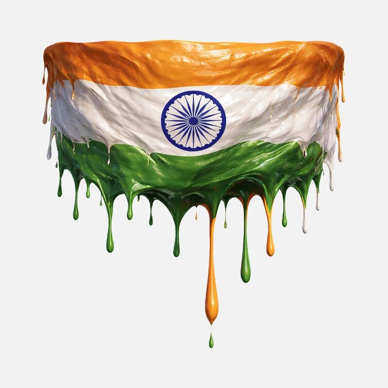 Art du drapeau indien
