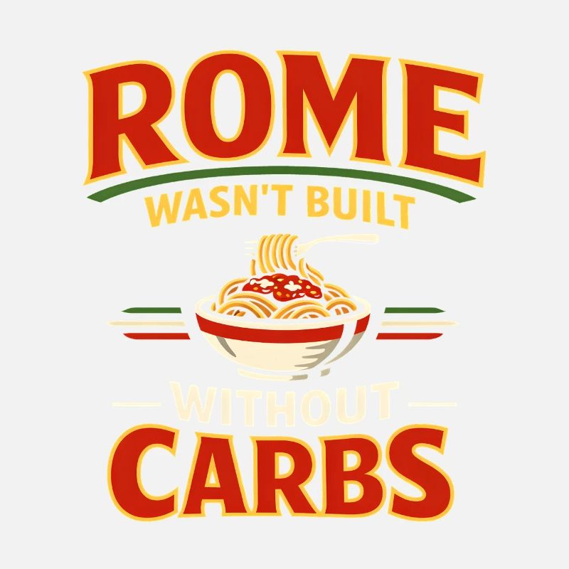 Pas de Rome sans glucides | Humour de pâtes