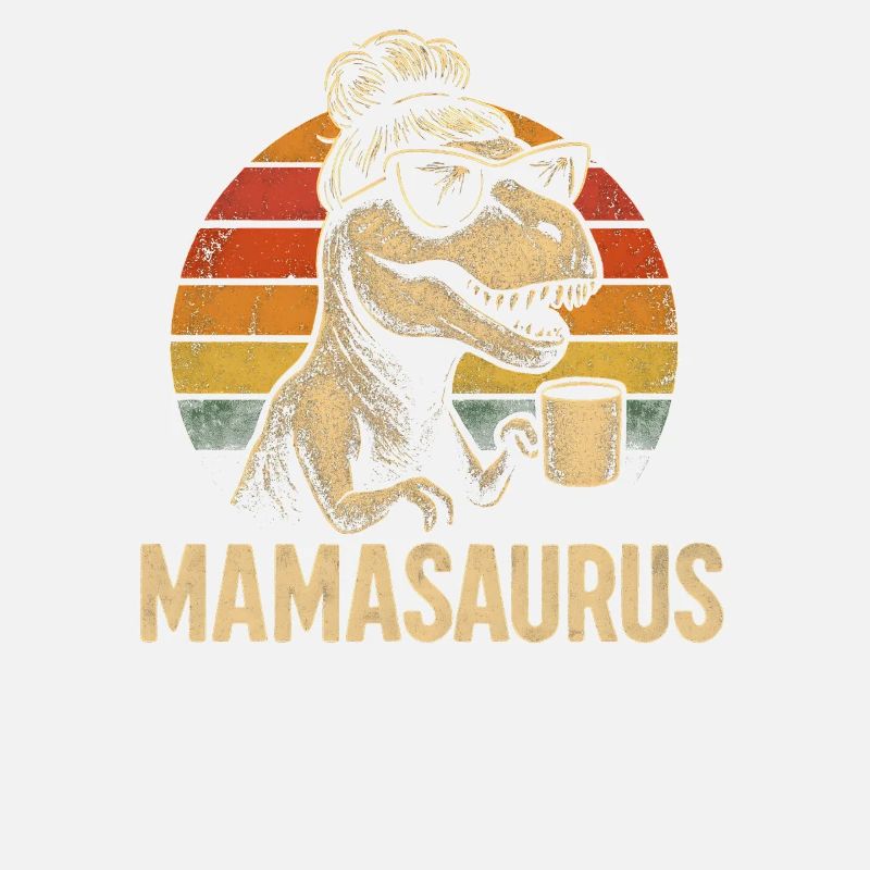 Mamasaurus Mama Mutter Geschenkidee Humor Lustig