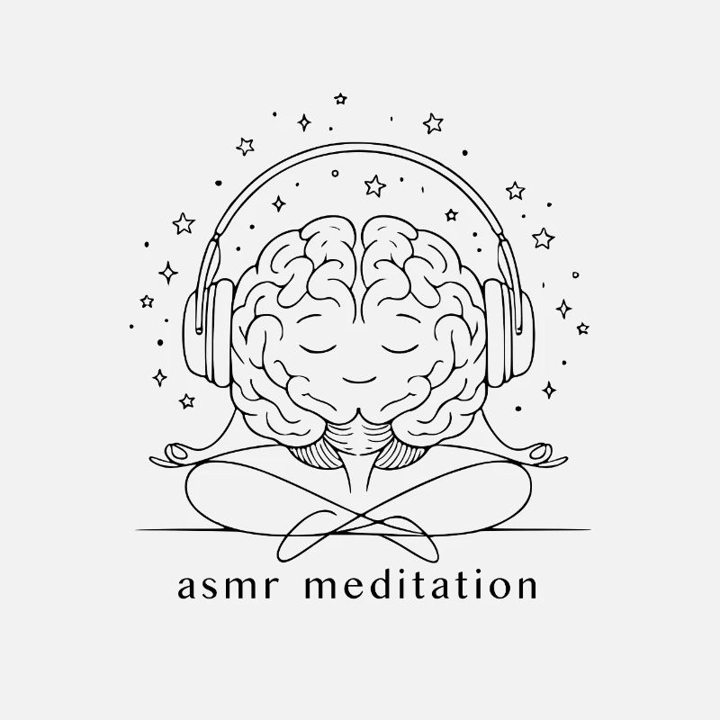 ASMR Meditation Gehirn | Cute Tingle Design