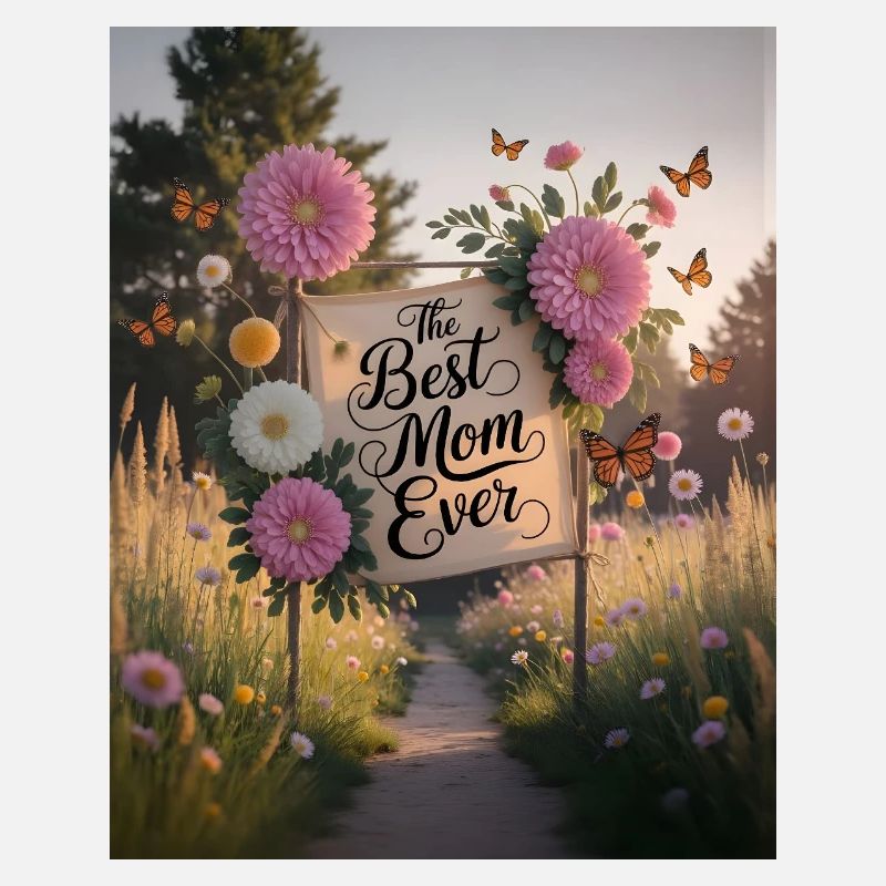 Beste Mama Ever Gartenzauber