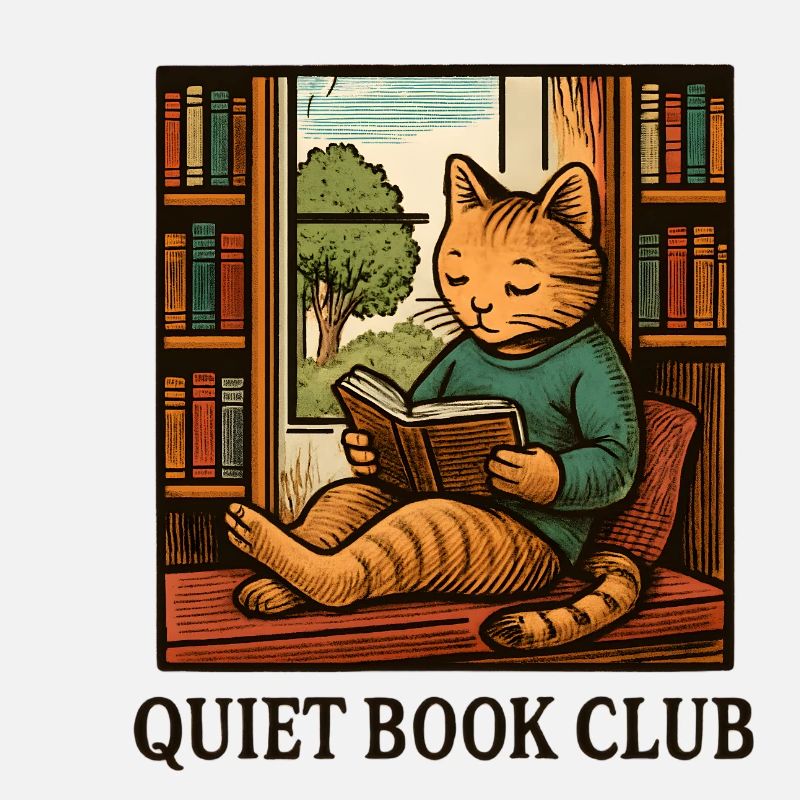 Chat du club de lecture silencieux