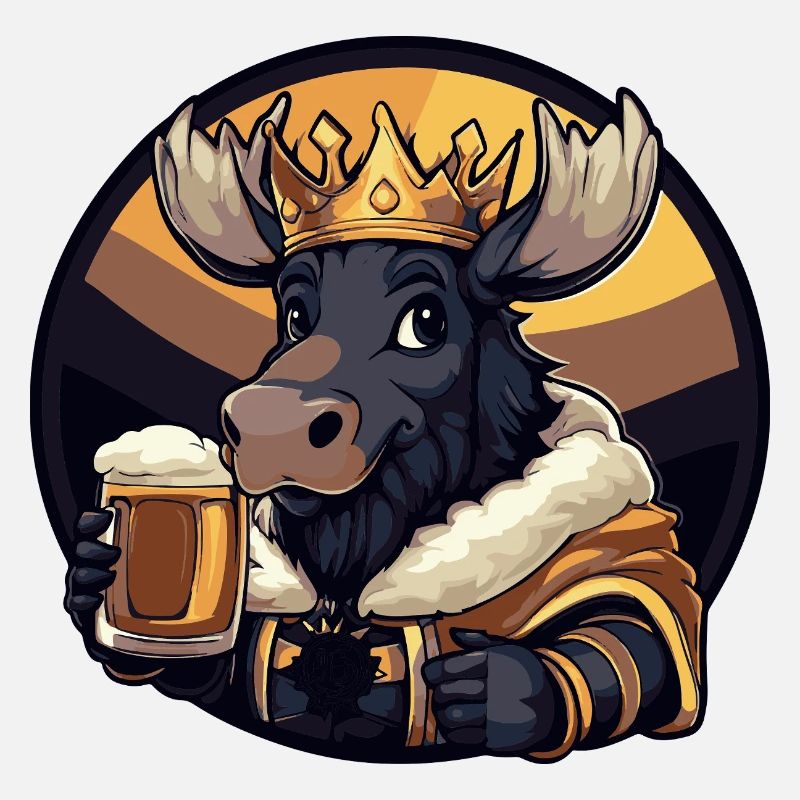 Elch Bier Lustig