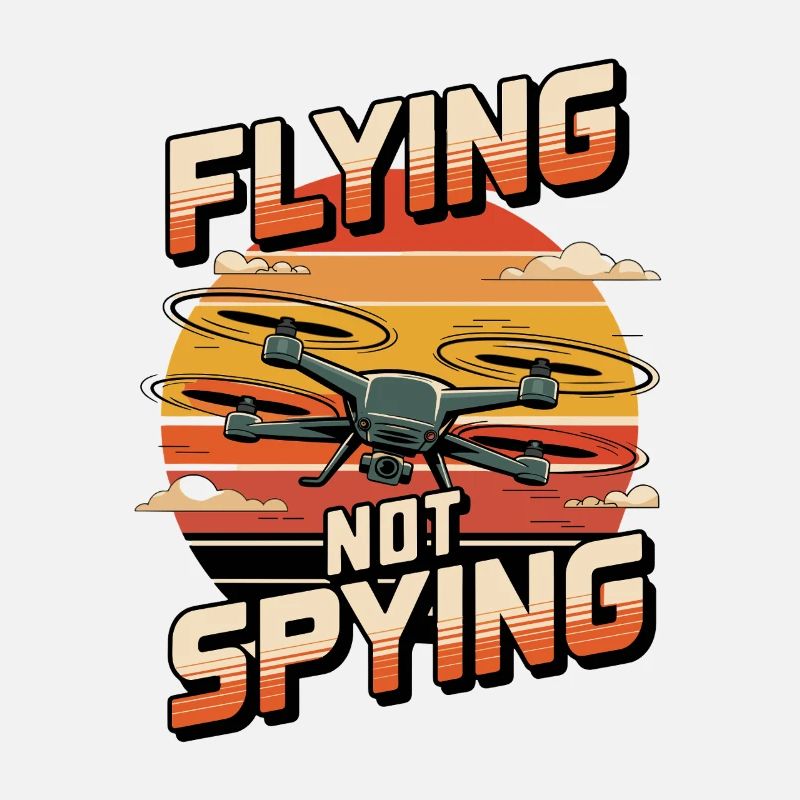 Drone volant, pas espionnant Sunset