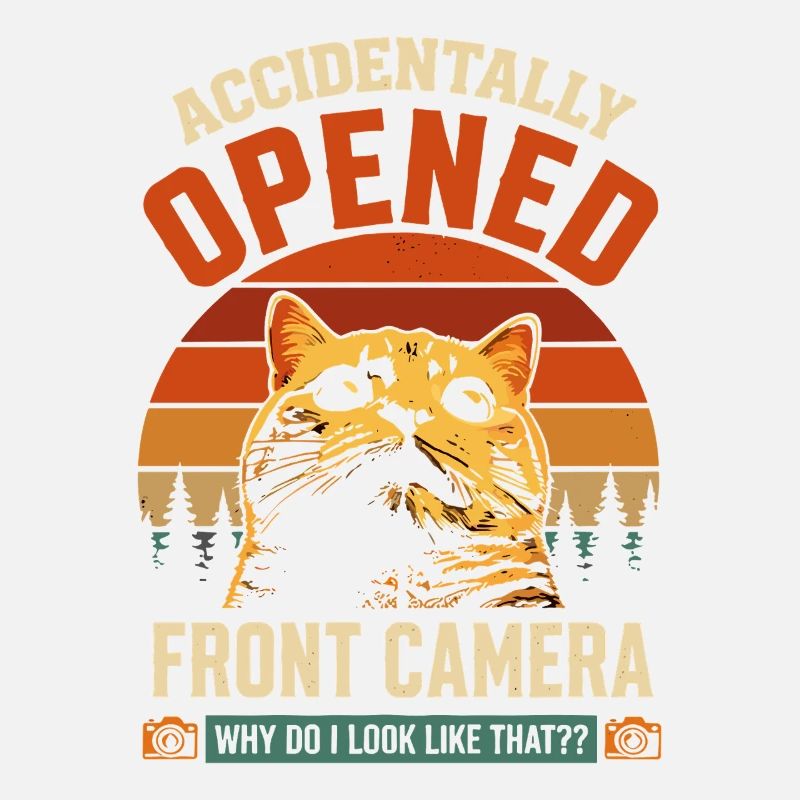 La caméra frontale ouvre accidentellement le chat