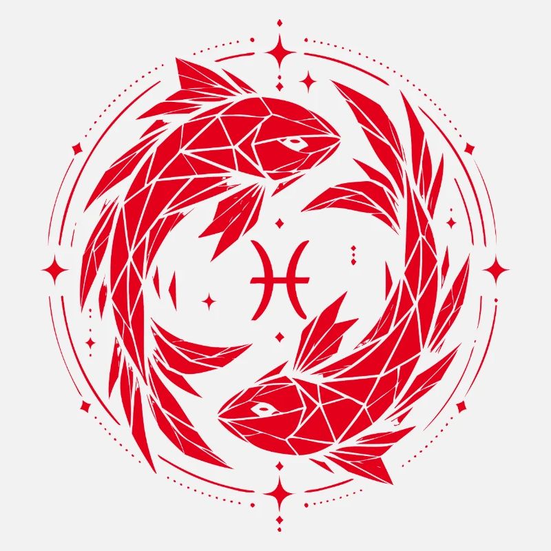 Pisces Symbol – Gentle & Modern
