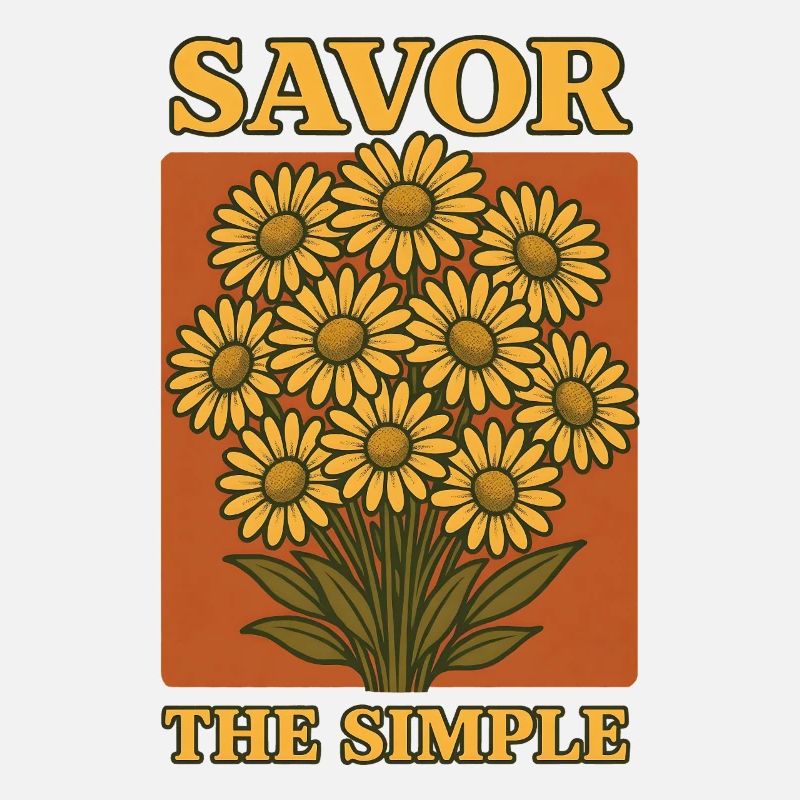 Profite simplement | Les fleurs vivent lentement