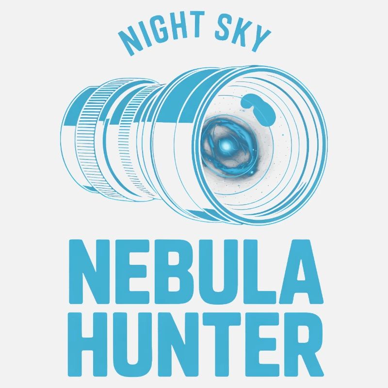 Nebula Hunter Night Sky Telescope Tee