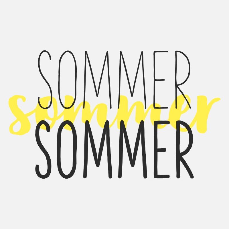 Sommer Gelb Schwarz