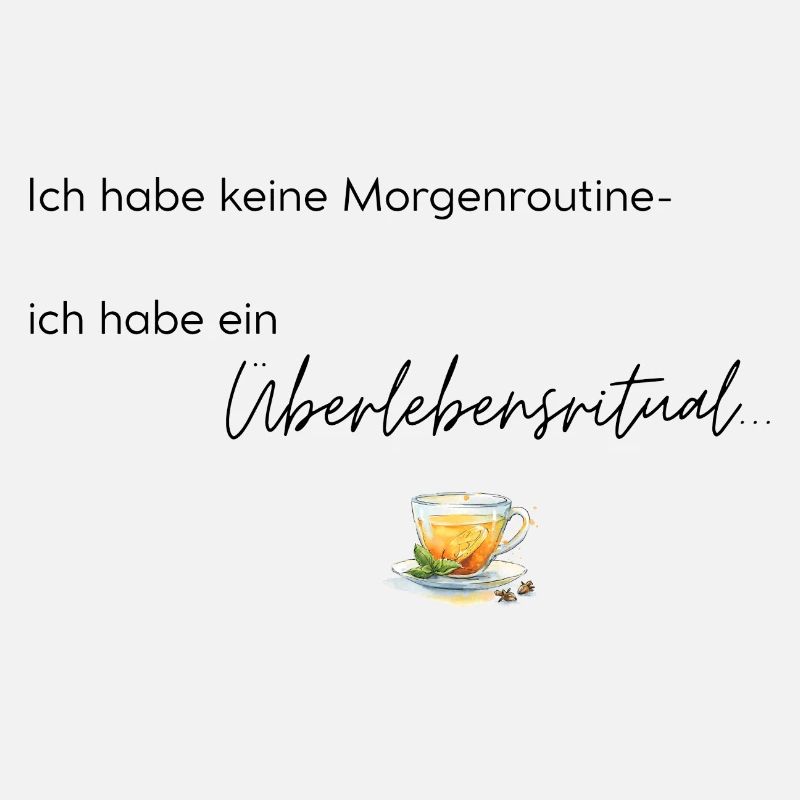 LIEBEVOLL Morgenroutine Tee