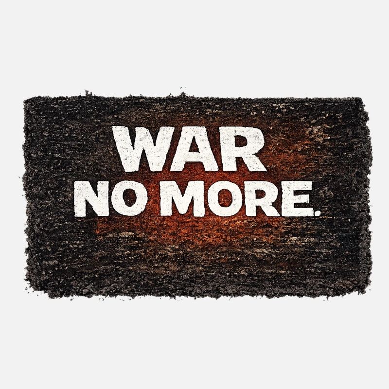 War No More – Sticker Peace & Humanity
