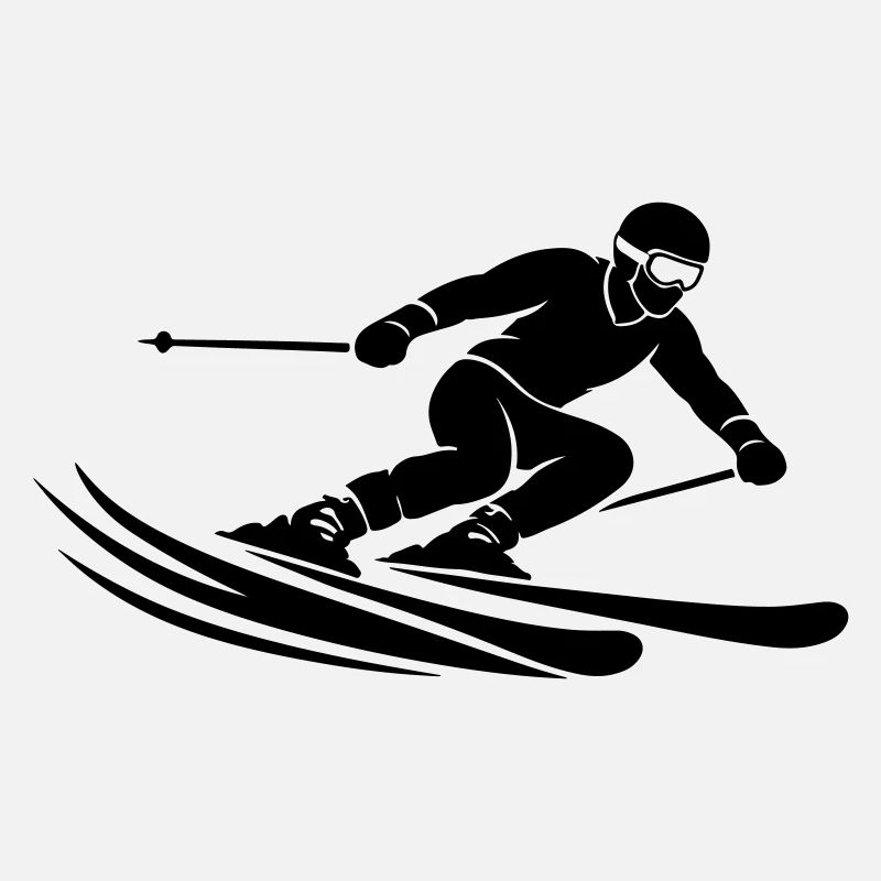 Ski Silhouette