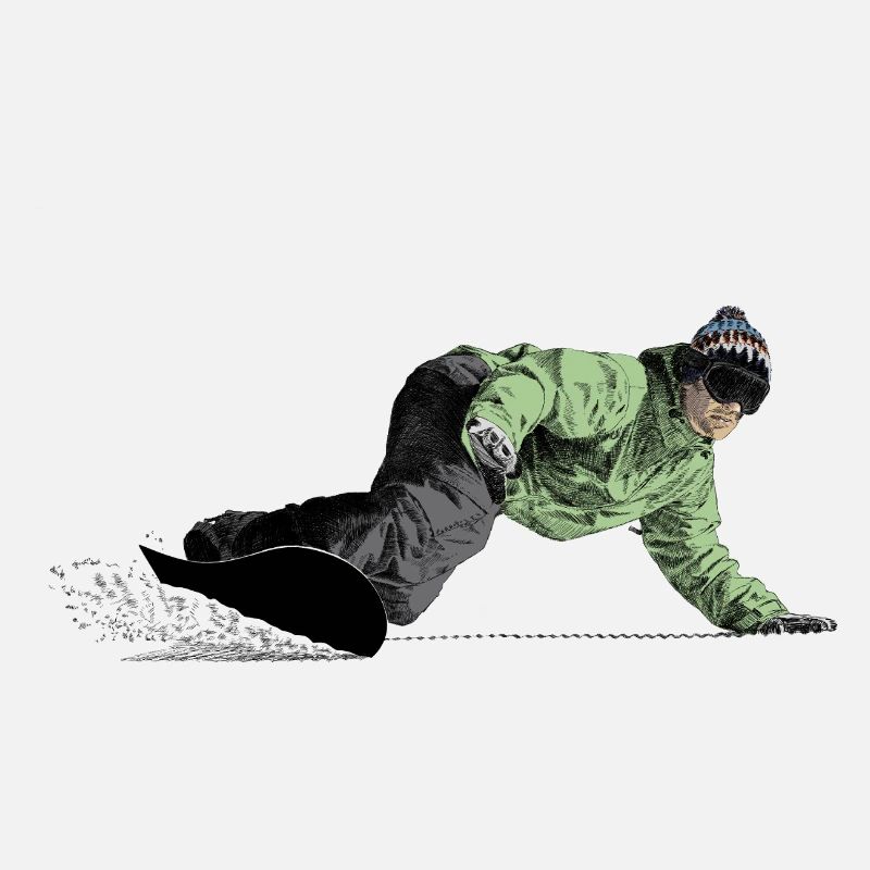 Freerider Snowboarder