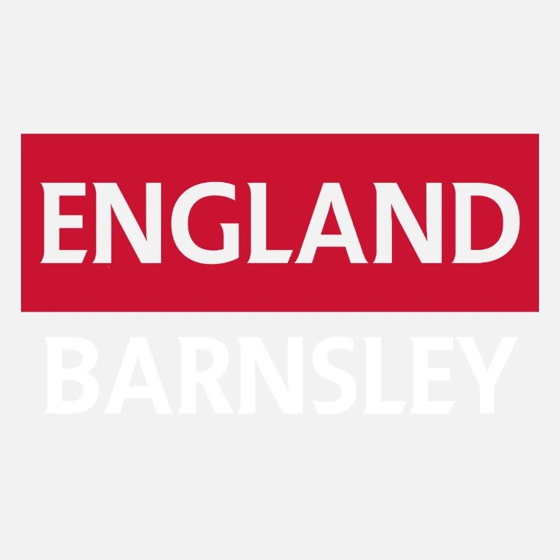 Angleterre Barnsley Drapeau Heritage Design