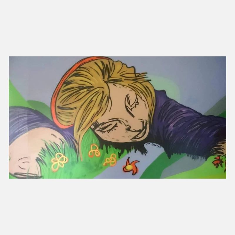 Träumendes Mädchen