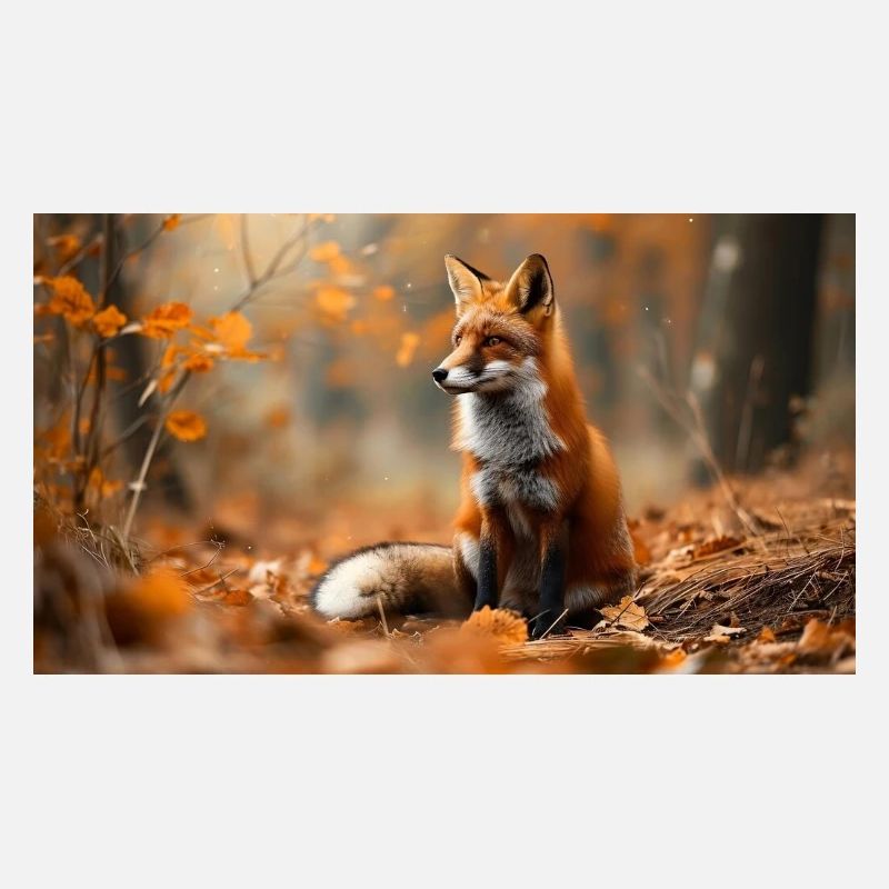 Fuchs im Herbst