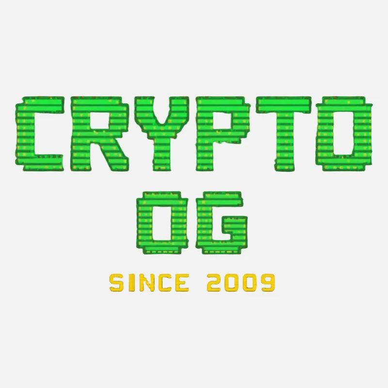 Krypto-Pioniere Retro-Logo