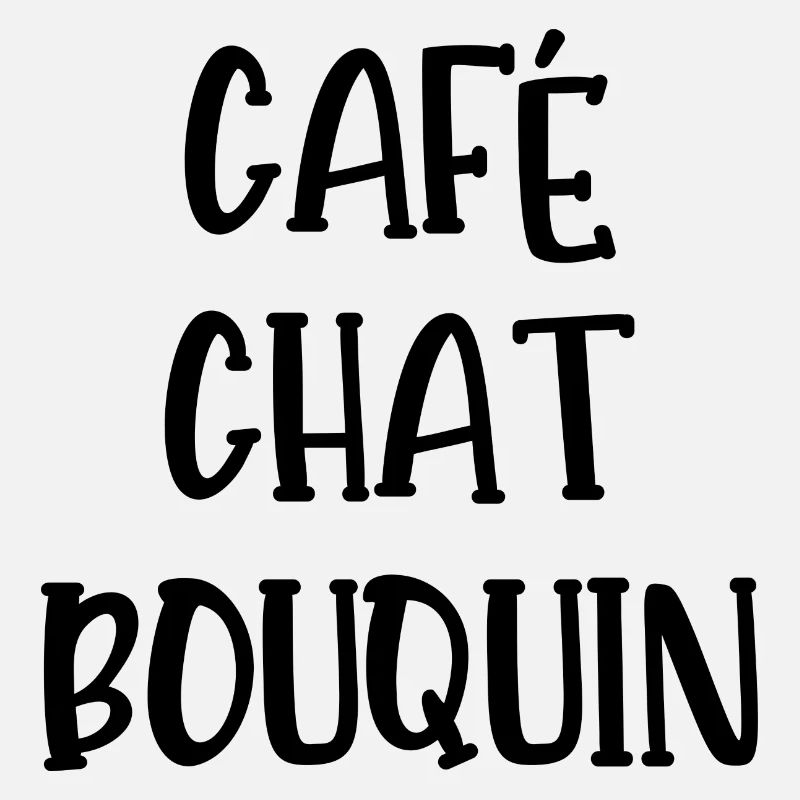 café chat bouquin