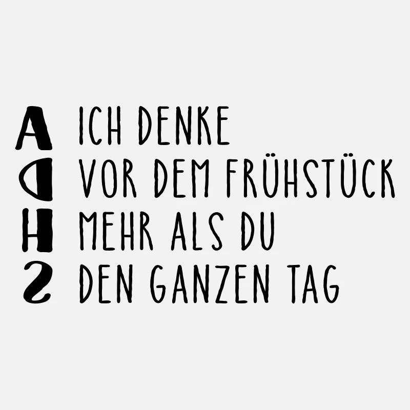Provokanter ADHS Spruch