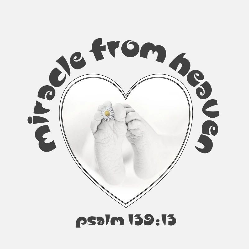 Christian Design Miracle from Heaven Psalm 139