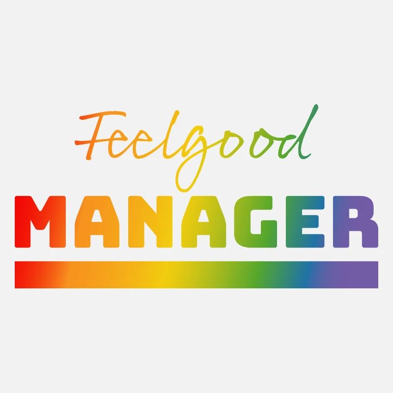 Tshirt Feelgood Manager rainbow