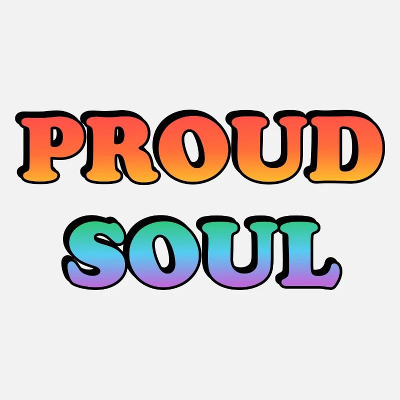 Proud Soul Gradient Typography