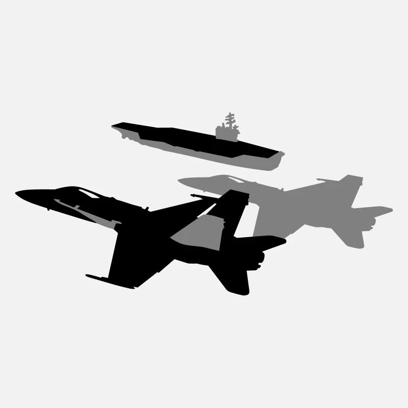 Silhouetten Jets