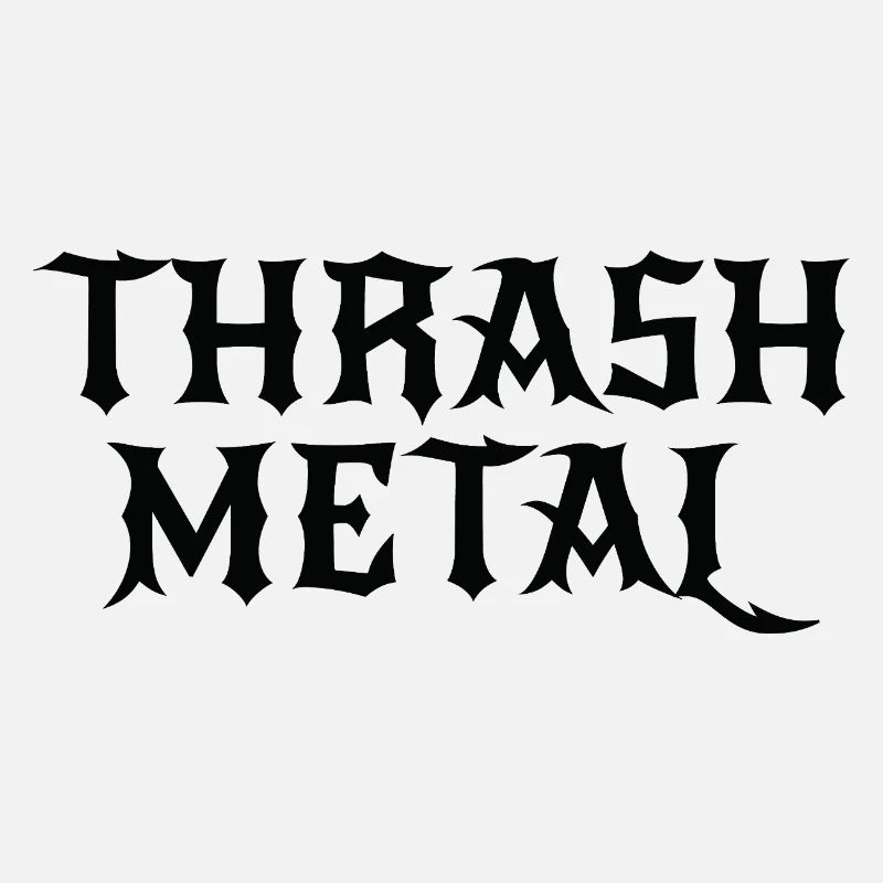 Thrash Metal Logo Tee