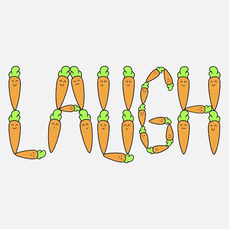 Karotten lachen
