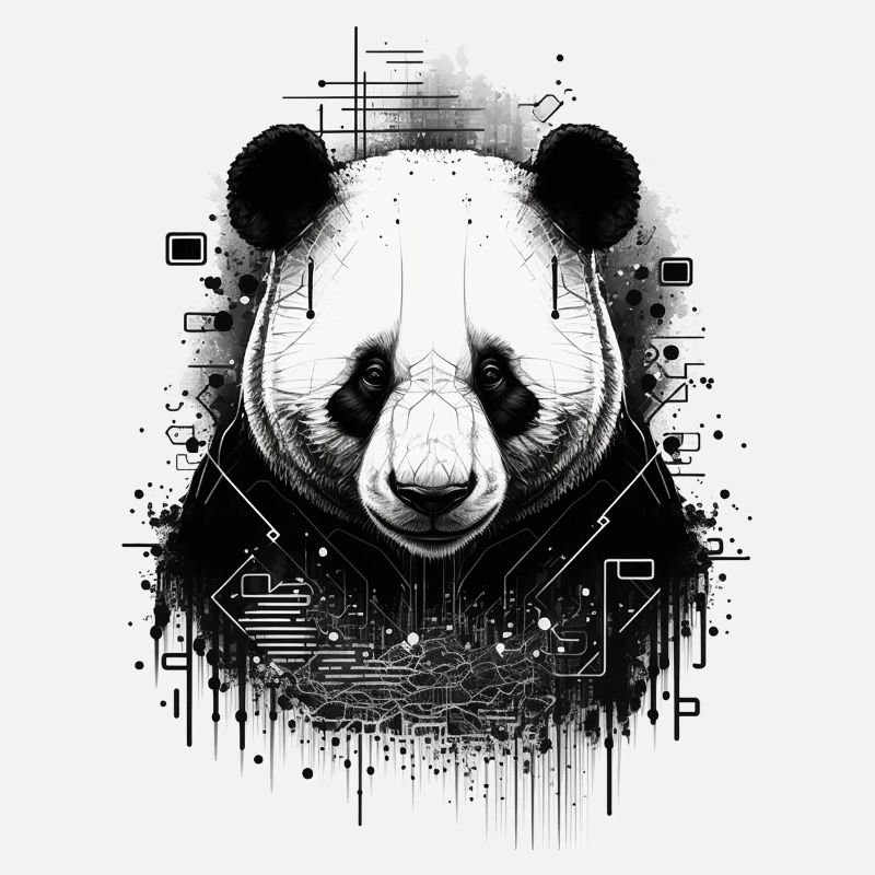 Futuristic Panda