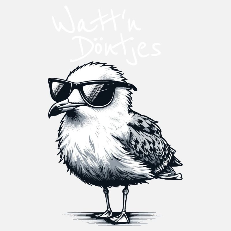 Watt’n Döntjes Coole Möwe Dicton bas allemand