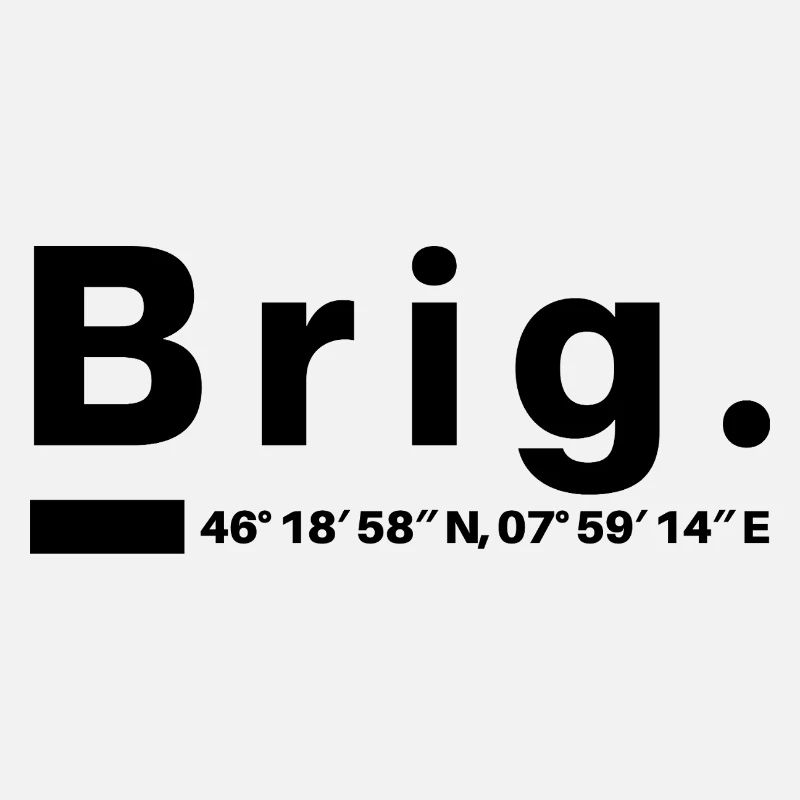 Brig Koordinaten Wallis Walliser Walliserin Briger