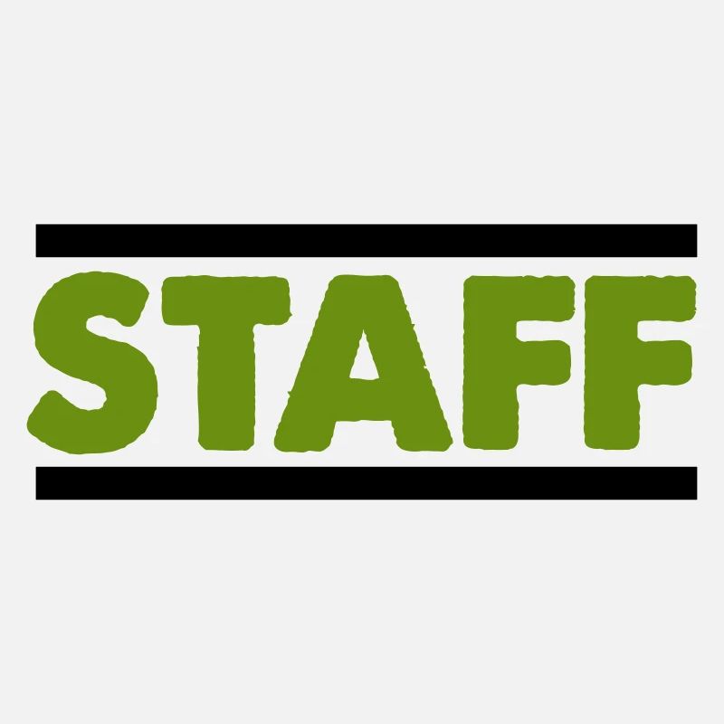 Green Staff Distressed Font