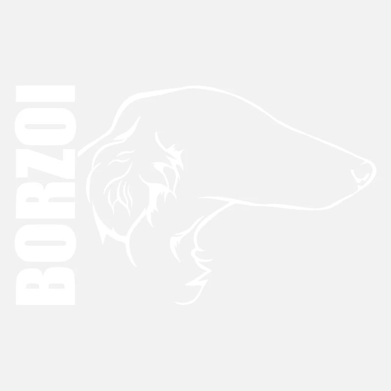BORZOI Profil Hunde Hund Wilsigns