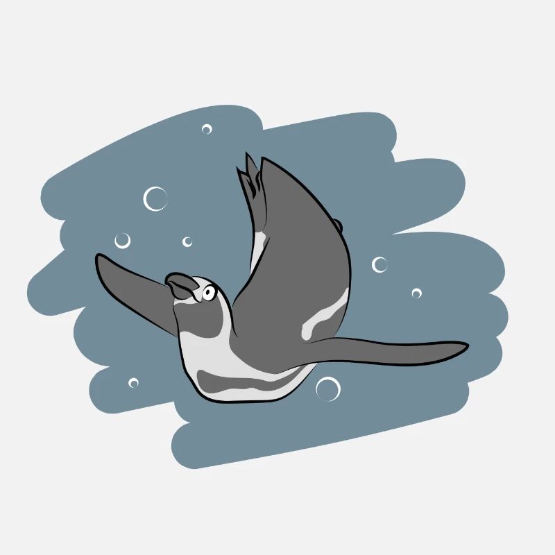 Illustrations Design "Pinguin Kisses"