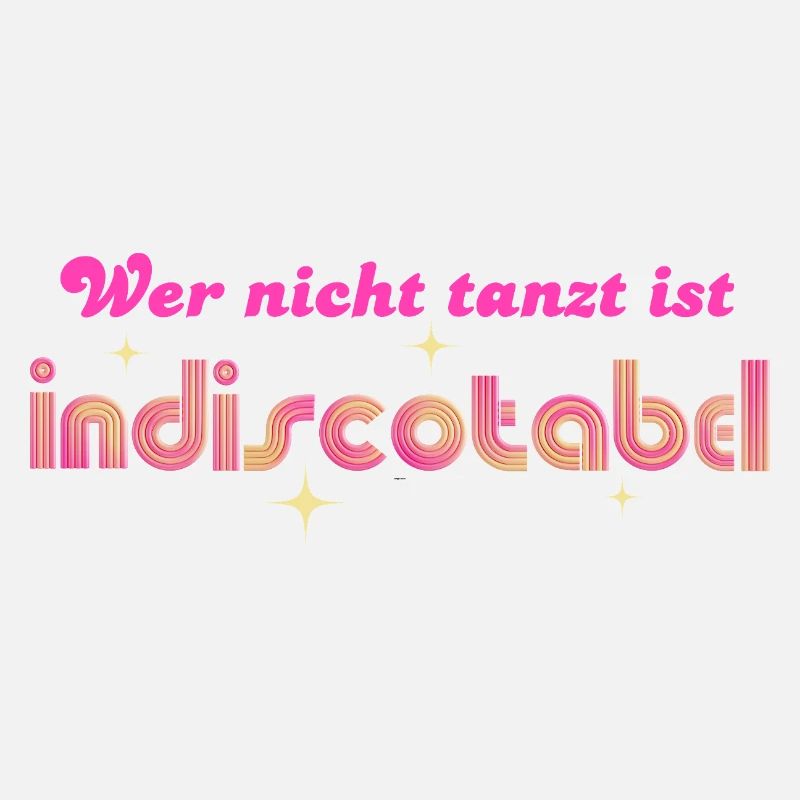 'Who doesn't dance is indiscotabel' Disco Dancing