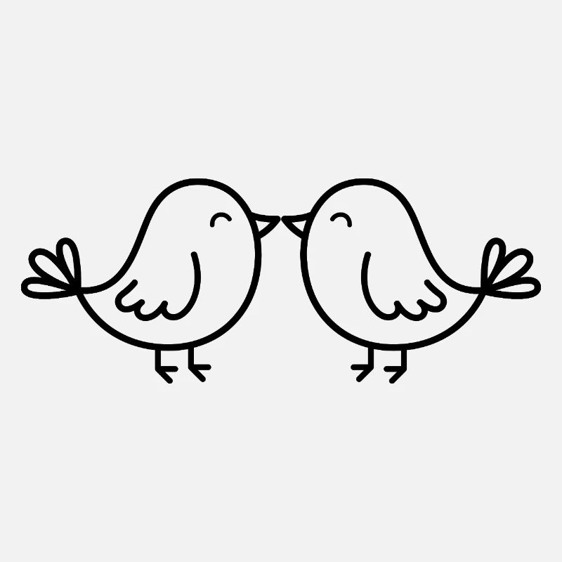 Oiseaux mignons