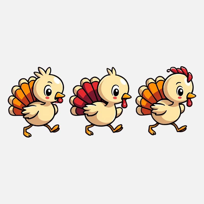 Bébé dinde de Thanksgiving
