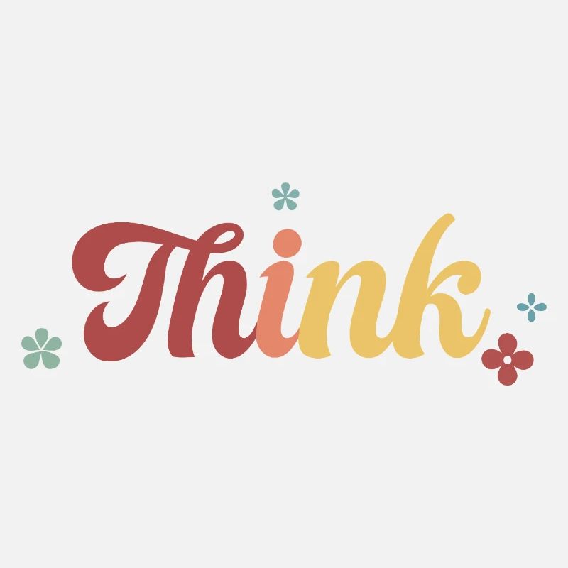 Think Floral Retro Gradient