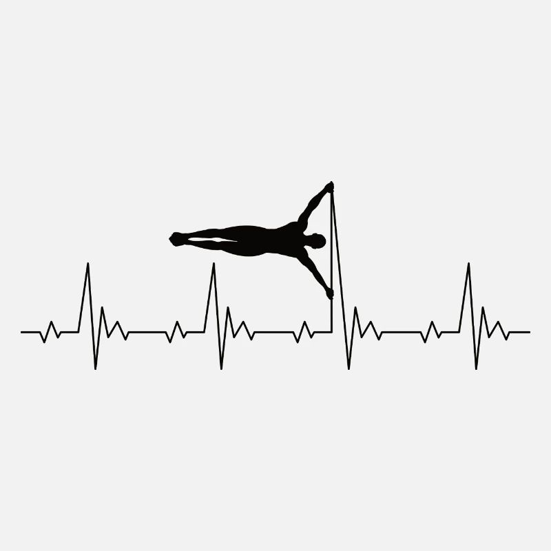 Calisthenics Human Flag Heartbeat Frequenz Puls
