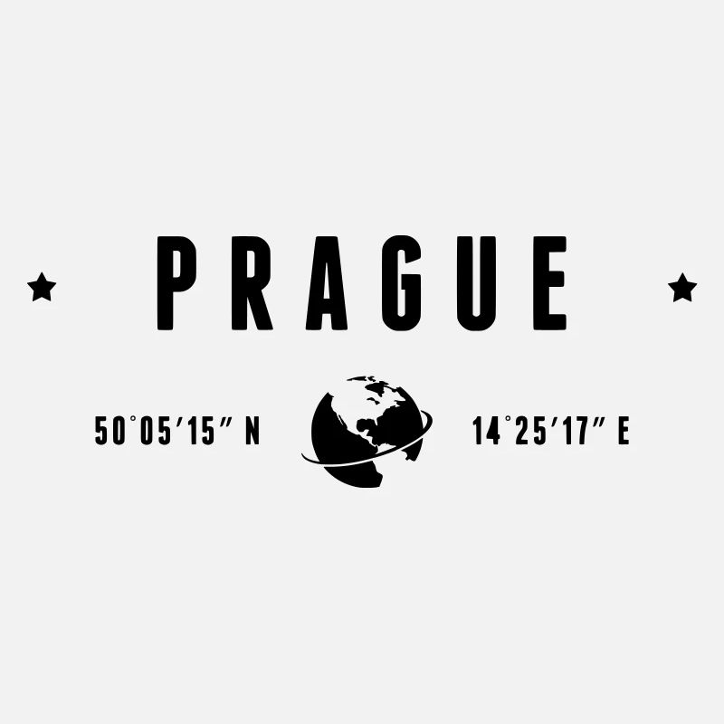 Prague Coordonnées GPS République Tchèque