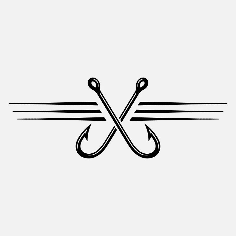 Fish hook icon