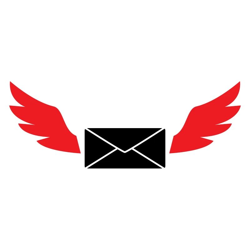 Express Mail Envelope Winged Post