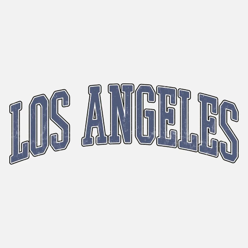 Los Angeles Arc Typography