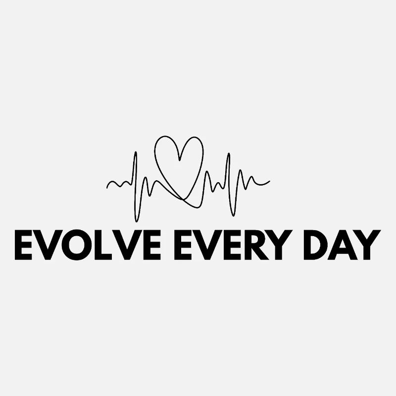 Evolve Every Day Shirt – Growth Mindset Print