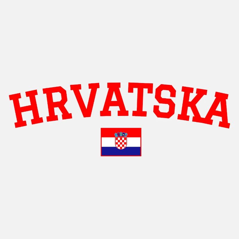 Croatia Flag Design Red