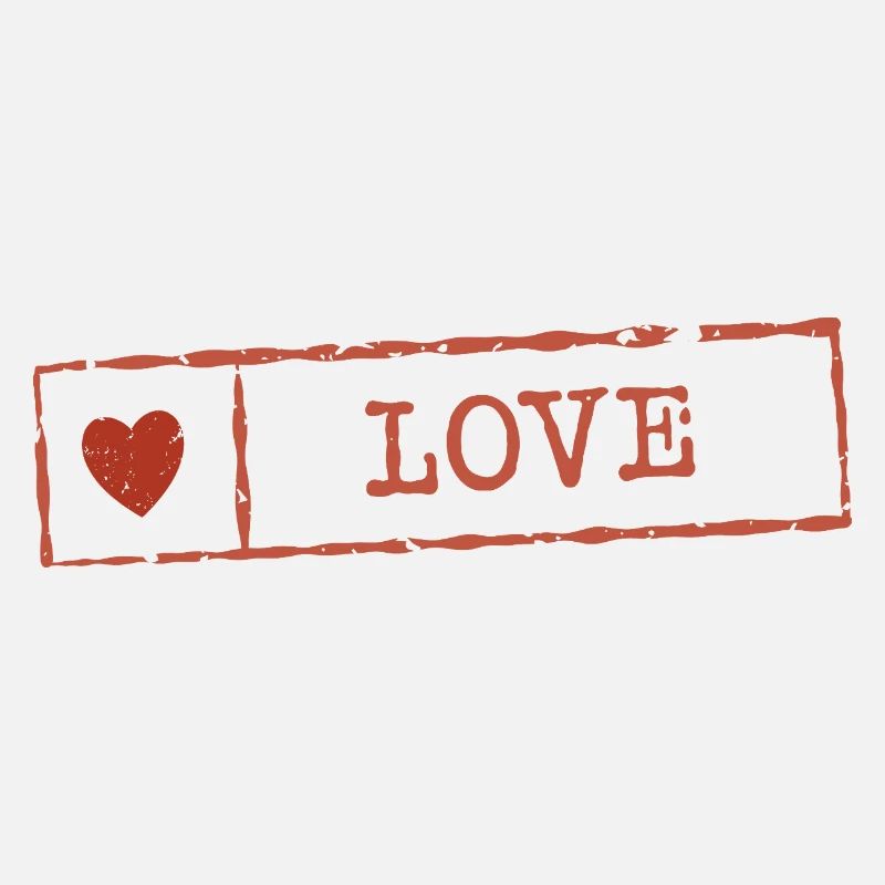 Rustic Heart Love Stamp