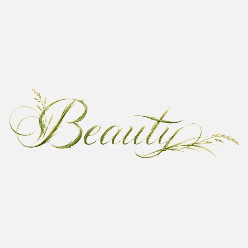Beauté Lettres, Design de la nature
