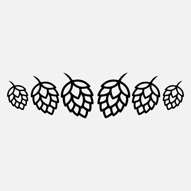 Hops Buds Barley Symbol