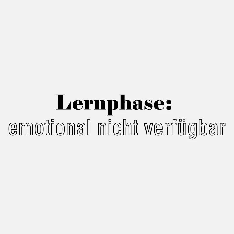 Learning phase: emotionally unavailable